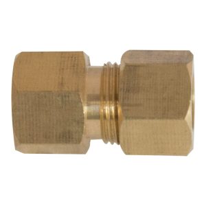 Compression Coupler 1/4" Female Thread to 1/4" Pipe